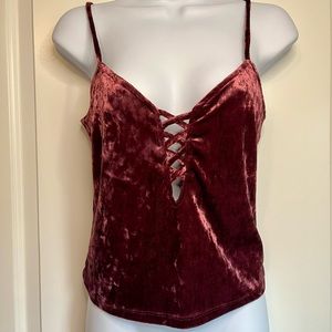 Forever 21 Velour Tank